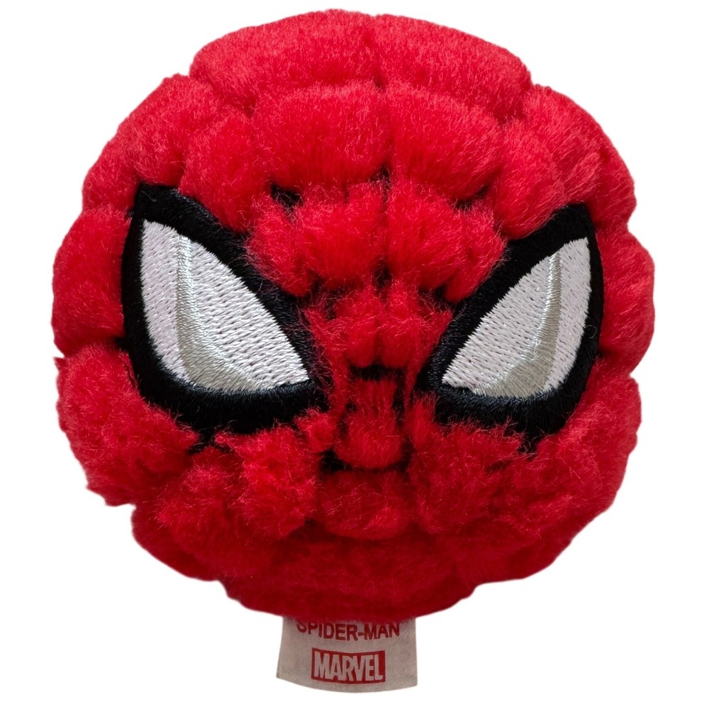 Ty Beanie Bouncers Spider-Man Marvel Plush Ball Red Blue 4 Inch 83037